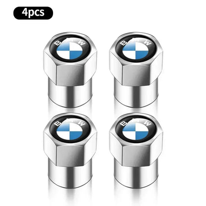 Juego de 4 tapas de válvula de aire para neumáticos de coche de metal para BMW M Performance E36 E60 E90 X2 X1 X3 X5 E46 E39 E70 M3 M5 M6
