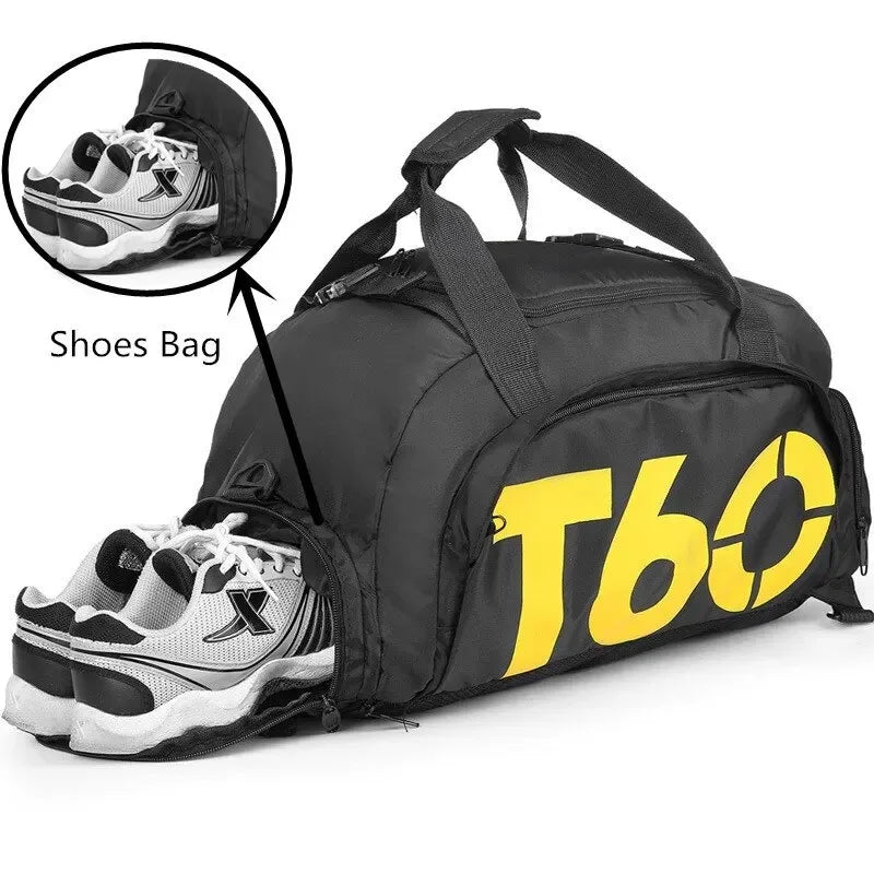 Bolsa de gimnasio impermeable para hombre y mujer, bolsa de deporte para exteriores, portátil, ultraligera, para yoga, deportes, mochila de viaje grande