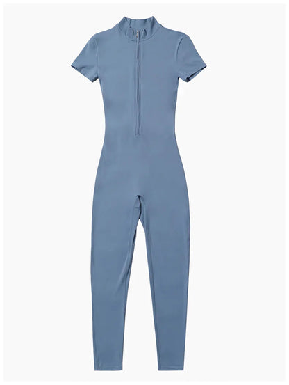 Conjunto de yoga de verano para mujer, ropa deportiva para entrenamiento, mono de gimnasio, mono deportivo siamés para mujer