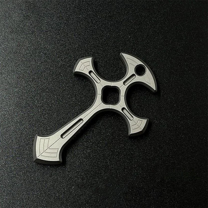 Collar de cruz para hombre, llavero de autodefensa, accesorios con cuentas, cadena colgante, EDC, multiherramientas, joyería de moda, gadgets geniales.