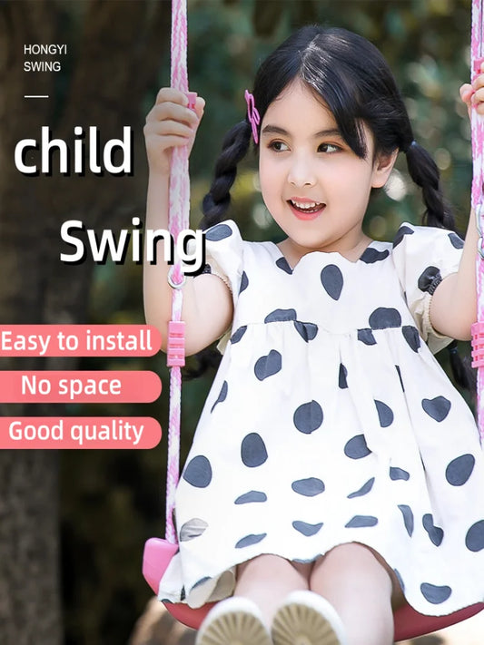 Equipo de entretenimiento para patio de juegos interior y exteriorJuguetes de columpio de patio trasero duraderosColumpio de jardín para niños de altura ajustable
