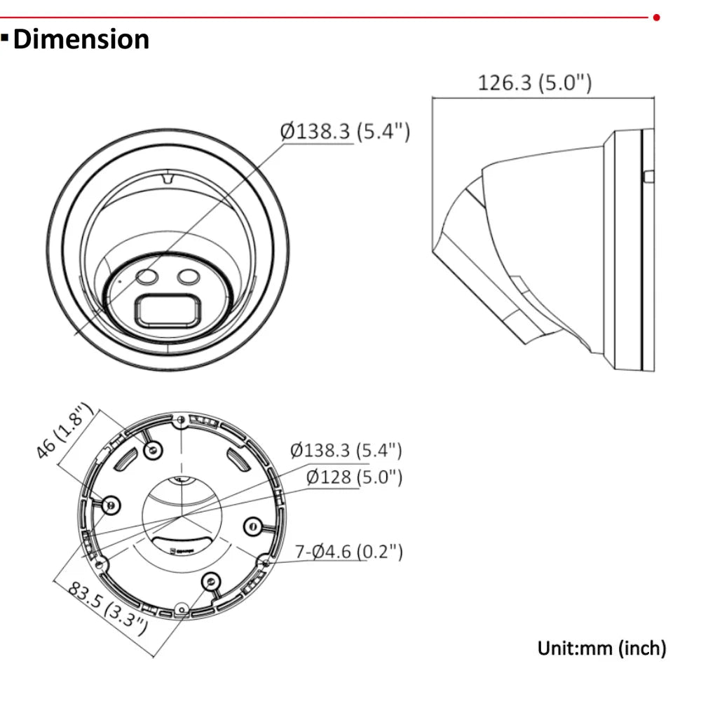 Kit de sistema de videovigilancia Hikvision: cámara IP IR de 8 MP DS-2CD2386G2-IU, NVR 4K PoE de 8 canales DS-7608NI-Q1/8P, sistema de videovigilancia IP67 H.265+.