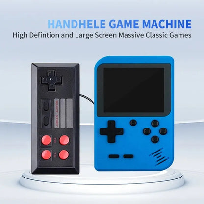 Consola de videojuegos portátil retro GAMINJA GC26, miniconsola de juegos portátil de 3,0 pulgadas con pantalla LCD a color para niños y 400 juegos integrados.
