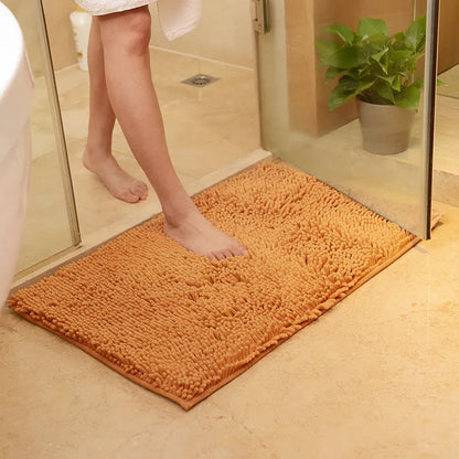 Alfombra de baño económica y gruesa con memoria, ideal para baño, bañera, sala de estar, puerta, baño, alfombrillas absorbentes para los pies.