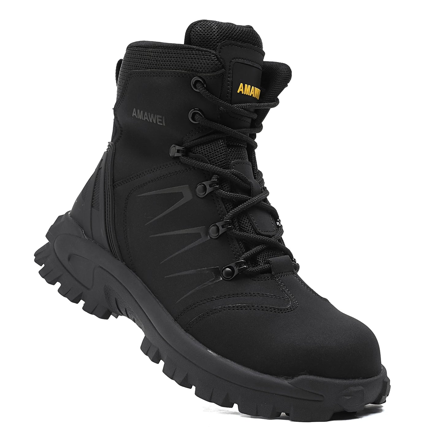 Zapatos de seguridad para el trabajo para hombres, zapatillas ligeras de trabajo protectoras, zapatos ligeros, zapatos transpirables, zapatos de trabajo antiperforación.