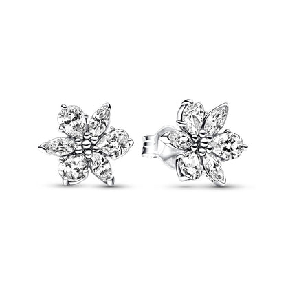 Pendientes de plata 925 con forma de corazón infinito y lazo brillante, originales, para mujer, regalo, joyería fina, 2025