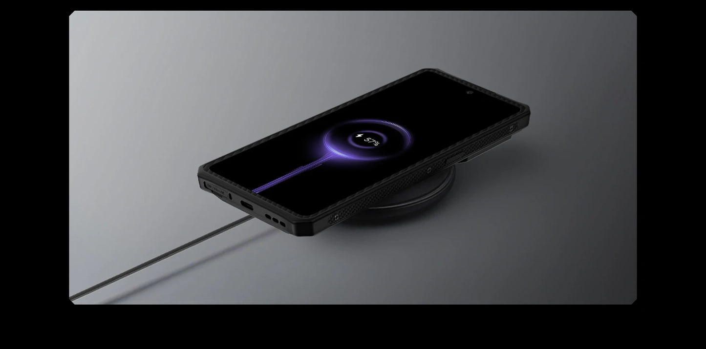 Smartphone resistente IIIF150 Raptor 5G con Android 14, pantalla AMOLED de 6,78" y 120 Hz, 16 GB de RAM + 512 GB de almacenamiento, cámara de 50 MP, batería de 10000 mAh y 65 W.