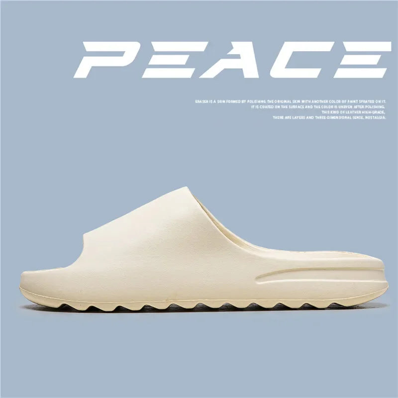 Sandalias de playa para exteriores de verano 2025, zapatillas de EVA a la moda para hombre y mujer, zapatos informales para mujer