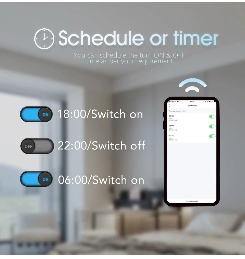 Lámpara de techo LED inteligente MARPOU Tuya con diseño de madera, control por voz mediante aplicación Alexa/Google y mando a distancia. Lámpara de techo cuadrada para salón.