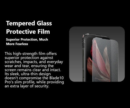 DOOGEE Blade 10 Pro (2024), teléfono móvil resistente con Android 14, 16 GB de almacenamiento + 256 GB (2 TB), pantalla HD+ de 6,56 pulgadas, batería de 5150 mAh.