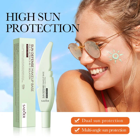 Protector solar Sadoer Quarantine UV Protection SPF30+ PA+++: aísla la piel del daño solar, ligero y no graso para defensas diarias.