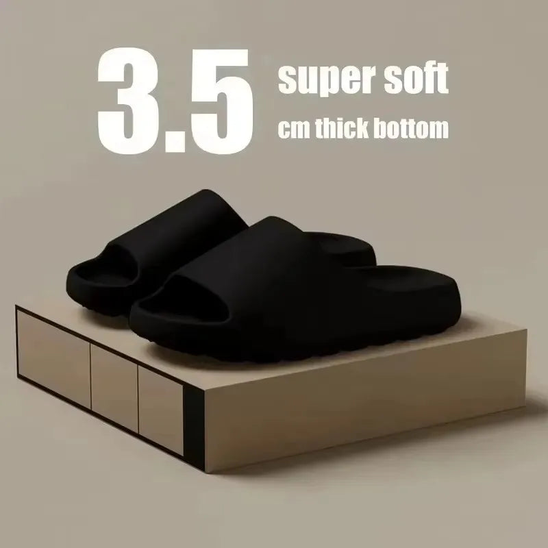 Sandalias de playa para exteriores de verano 2025, zapatillas de EVA a la moda para hombre y mujer, zapatos informales para mujer