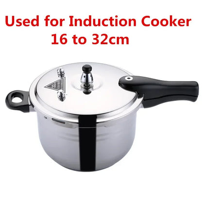 Olla a presión espesante de acero inoxidable 304, cocina de inducción a gas doméstica, olla a presión universal a prueba de explosiones