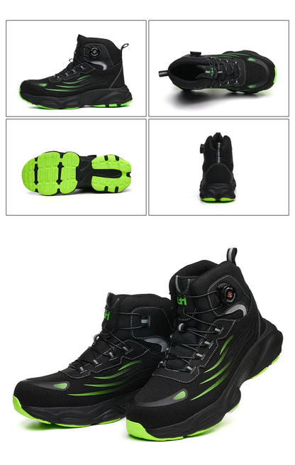 Work Safety Shoes Men Women Steel Toe Sneakers Air Cushion Indestructible Security Protection Safety Boots Size 47 48 Footwear