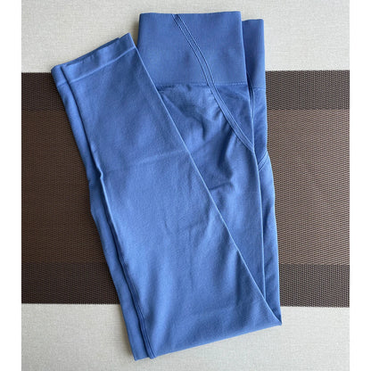 Mallas deportivas para mujer, pantalones de yoga, leggings ajustados sin costuras, suaves, de cintura alta, para gimnasio, entrenamiento, ropa deportiva y fitness.