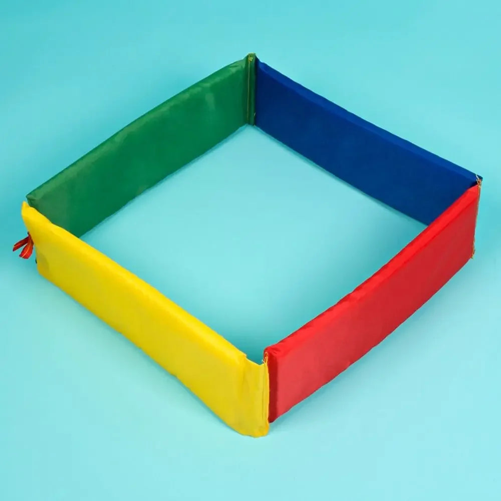 Juguetes portátiles para niños al aire libre, juegos de salto con rejilla, perforaciones, accesorios de entrenamiento físico deportivo para jardín de infantes, juegos divertidos en interiores