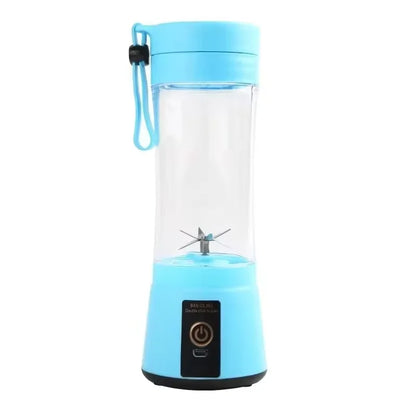 Mini licuadora eléctrica de 380 ml para uso doméstico, recargable por USB, para batidos, para picnic al aire libre, portátil
