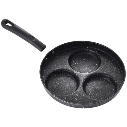 Mini sartén para huevos de 10 pulgadas de acero inoxidable, utensilios de cocina, antiadherente, para desayuno, multifuncional, fácil de limpiar H