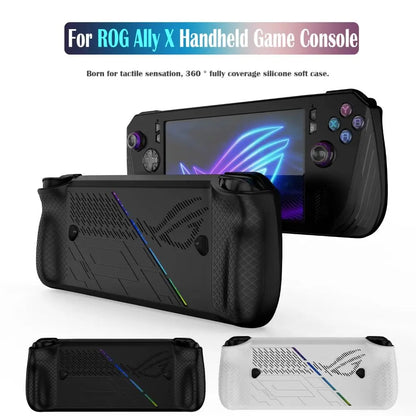 Funda protectora de silicona para consola ASUS ROG Ally X 2024, nueva funda para consola de juegos, antideslizante, suave, accesorios