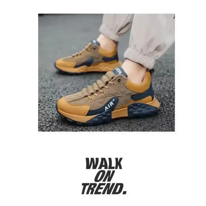 Zapatos casuales para hombre, zapatillas de plataforma, tallas grandes 43 y 44, populares, 2025