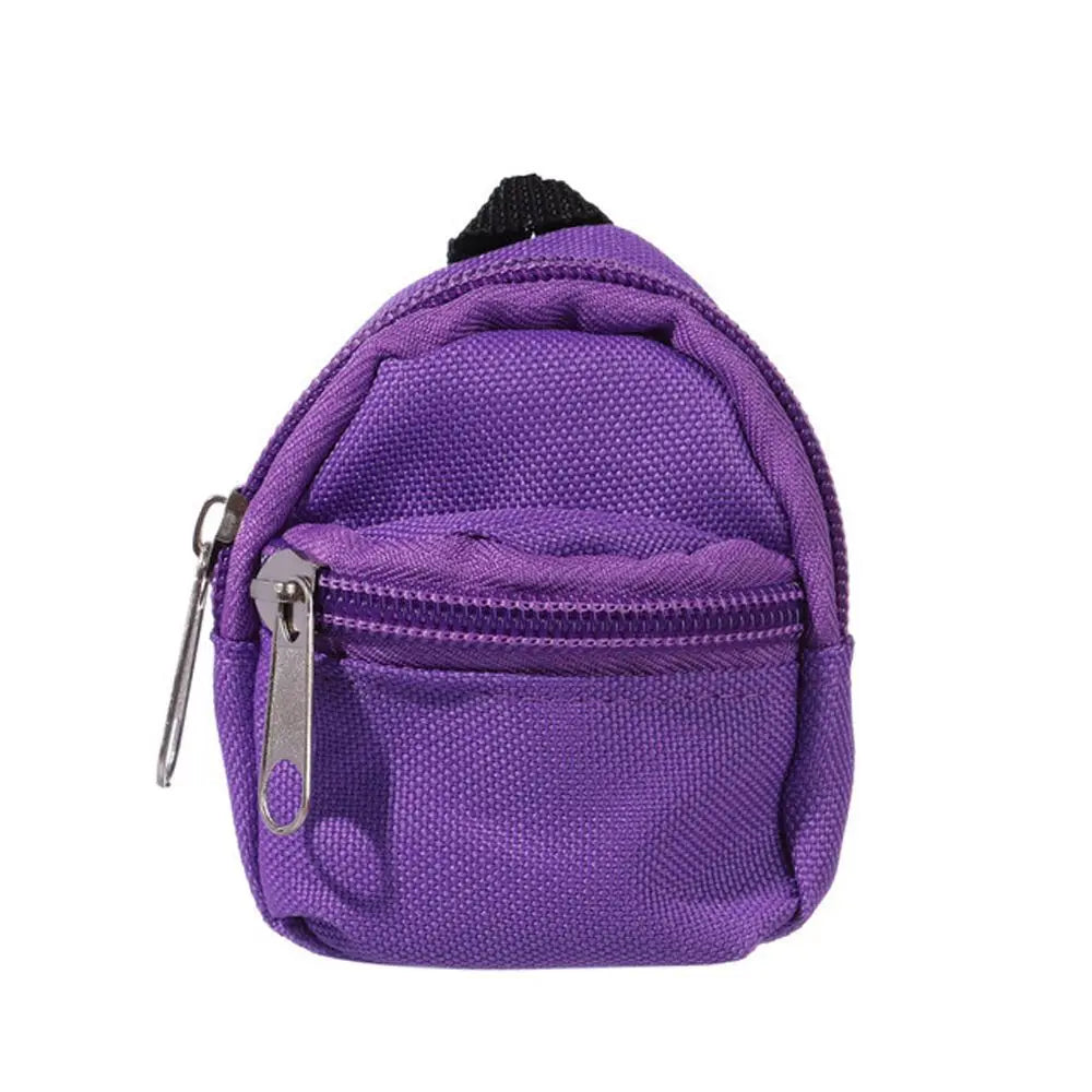 Regalos Muñecas Accesorios Mochila Regalos para niños Mini mochila 1/6 BJD Mochila escolar para muñecas BJD Bolso para muñecas en miniatura Bolso para muñecas Mochila para muñecas