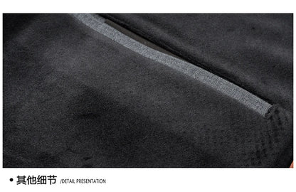 Gabardina coreana Maxbarley para hombre, otoño 2025, estilo casual de negocios, cortavientos, abrigo largo de estilo urbano.