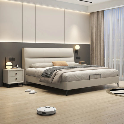 Cabecero de cama doble de lujo, impermeable, moderno y económico, con marcos para camas matrimoniales, muebles para el hogar.