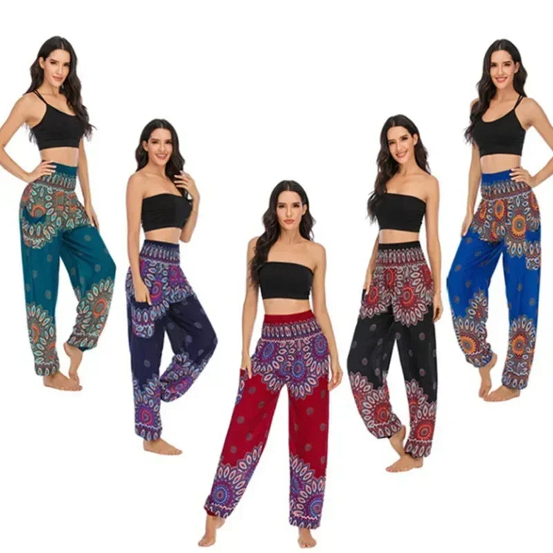 Pantalones de yoga personalizados para mujer, pantalones deportivos vintage, pantalones deportivos holgados de moda, pantalones casuales, ropa de calle para mujer