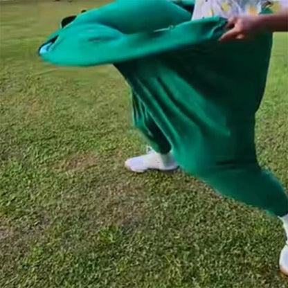 Grandes accesorios para fiestas al aire libre en el patio, pantalones de abuela regordetes, juego de atrapar pelotas, divertidos juegos familiares y regalo para padres e hijos.