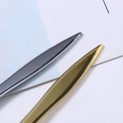 Útiles escolares Mango de madera Útiles de cartas Papelería para estudiantes Herramienta para cortar papel Abridor exprés Abridor de sobres Abrecartas
