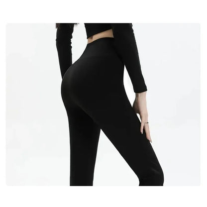Pantalones de mujer, leggings acampanados, cintura alta, pernera ancha, pantalones de yoga, mallas deportivas sin costuras, para entrenamiento, gimnasio, ropa deportiva informal, adelgazantes.