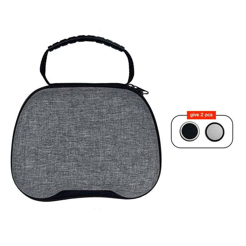 Bolsas de almacenamiento portátiles con asa para mando de PS5, PS4, PS3/Xbox Series, funda protectora de EVA para accesorios de Series X/S/Switch Pro
