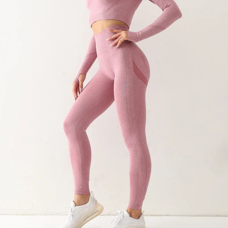 Mallas sin costuras para mujer, leggings push up para entrenamiento, pantalones de yoga, cintura alta elástica, ropa deportiva para gimnasio, ropa deportiva para ciclismo, pantalones deportivos.