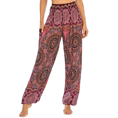 Pantalones de yoga personalizados para mujer, pantalones deportivos vintage, pantalones deportivos holgados de moda, pantalones casuales, ropa de calle para mujer