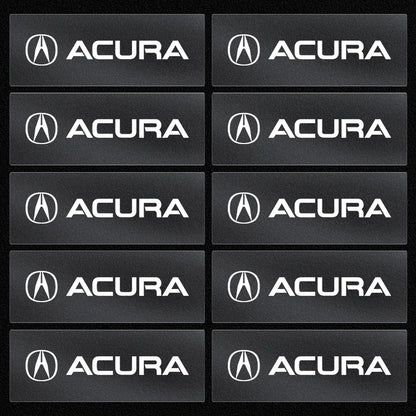 Pegatinas para el interior del coche, calcomanías de control central, emblema, insignia, estilo de coche para Acura RDX, Integra, TLX, CDX, MDX, RDX, ZDX, accesorios para coche.