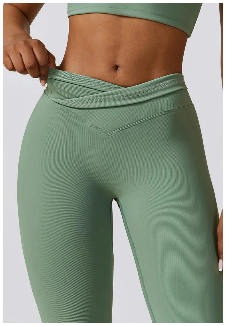 Pantalones de yoga acampanados para mujer, leggings de cintura alta, pantalones de pierna ancha, pantalones deportivos para gimnasio, entrenamiento físico, pantalones acampanados para baile latino.