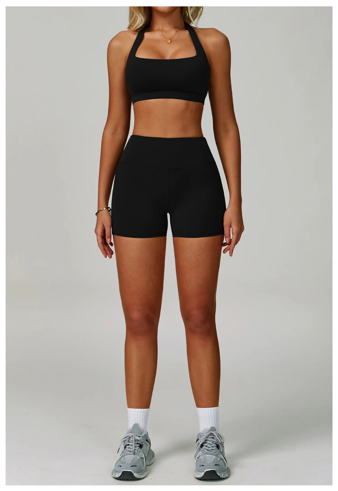 2 Piece Set Women's Tracksuit Fitness Clothes Yoga Sets Sportswear Workout Bra High Waist Leggings Set Gym Clothing Sports Suits