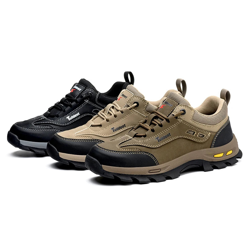 Zapatos de seguridad nuevos para hombre, zapatos de trabajo resistentes a perforaciones, zapatos de protección para hombre, botas de trabajo resistentes al desgaste, botas tácticas