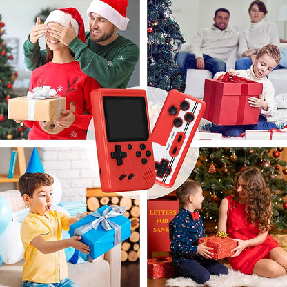NUEVA mini consola de videojuegos retro portátil de 8 bits, reproductor de juegos portátil con 400 juegos integrados, salida AV, consola de juegos Gameboy videojuego