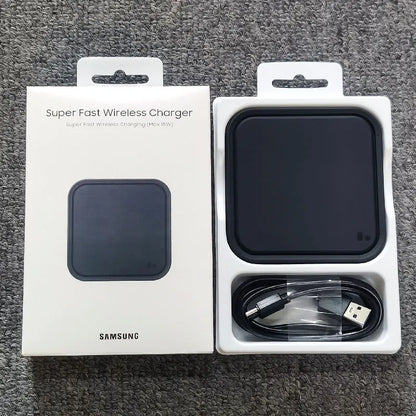 Base de carga inalámbrica rápida Samsung de 15 W para Galaxy S20 S21 S22 S23 S24 S8 S9 S10 Plus Note 20 Ultra 9 8 Z Flip Fold 6 5 4 3 2