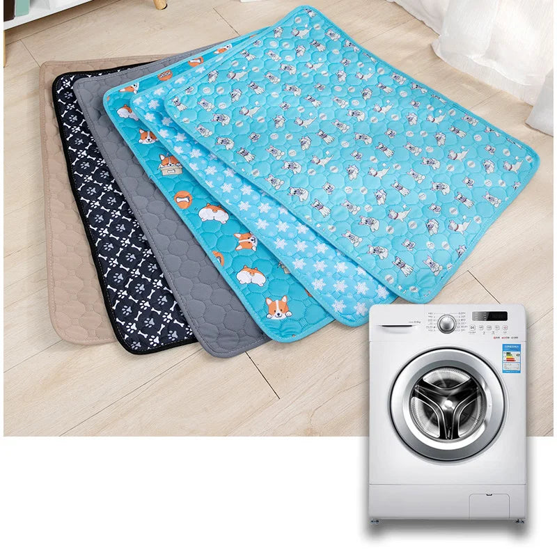 Almohadilla para orina de perro, reutilizable, lavable, para asiento de coche, suelo, sofá, impermeable, absorbente, para entrenamiento de cachorros y gatos, accesorios para mascotas