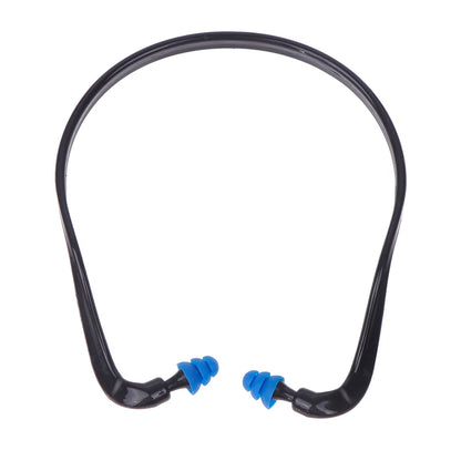 Tapones de silicona suave para los oídos, protectores antirruido para dormir y trabajar, 1 unidad.