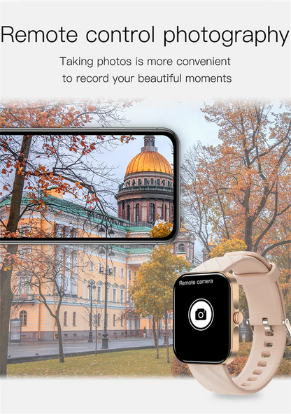 LIGE - Reloj inteligente para hombre, pantalla de 1,91 pulgadas, Bluetooth, llamadas, más de 100 modos deportivos, monitorización del sueño, resistente al agua, para mujer (regalo 2025)