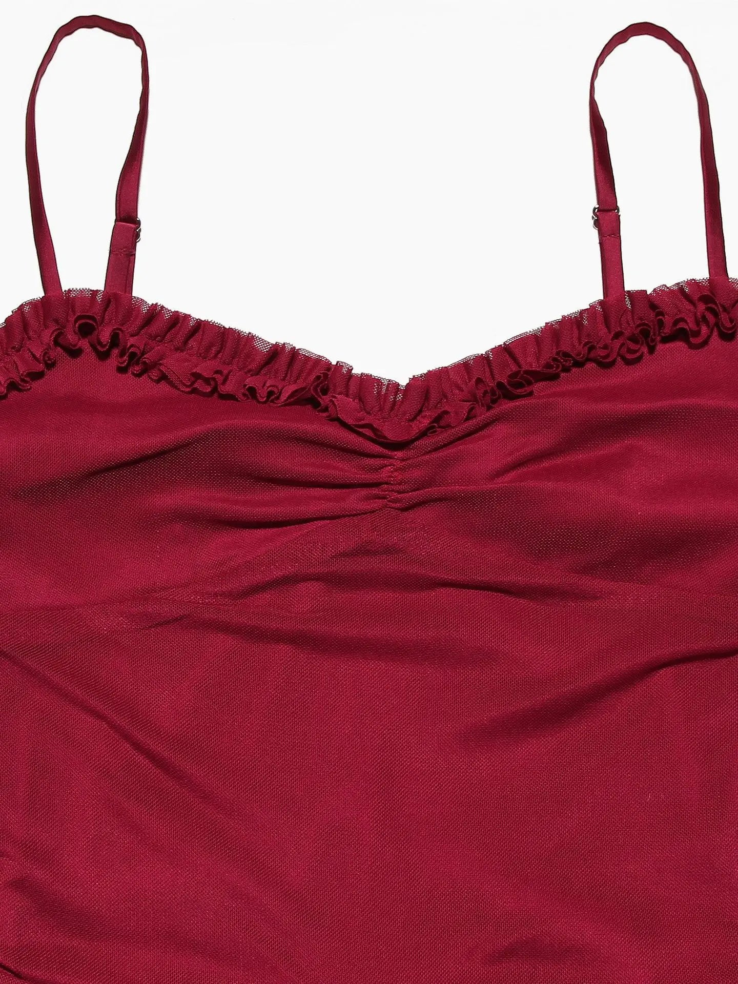 Vestidos de fiesta de malla irregular Suninheart 2024, nuevos modelos, vestido ajustado con tirantes finos, vestido largo fruncido de moda para mujer.