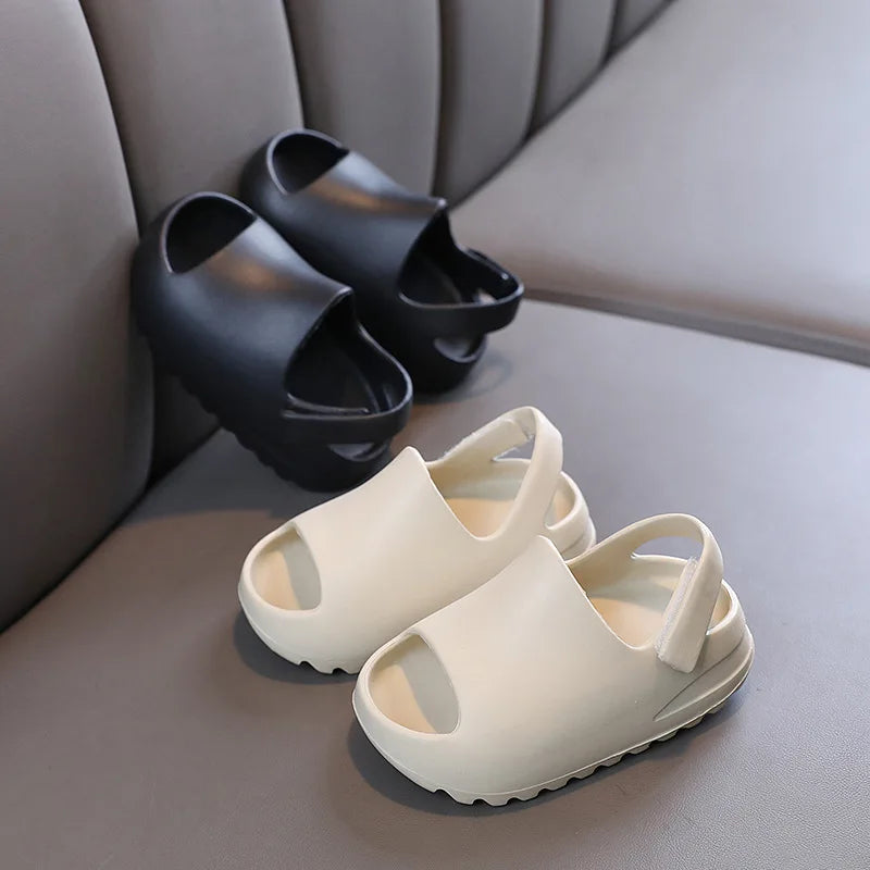 Zapatillas de verano para niños, sandalias, zapatillas, venta al por mayor, zapatos de playa, comercio exterior, zapatos con agujeros para niños pequeños, zapatos de bebé