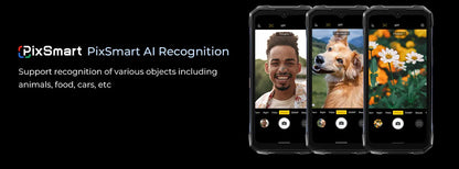 Teléfono móvil resistente HOTWAV Hyper 7 Pro 5G con cámara de 200 MP, Android 14, pantalla FHD+ de 6,6" a 120 Hz, 36 GB (16+20) de almacenamiento interno, 256 GB de almacenamiento externo, batería de 10800 mAh y carga rápida de 33 W.