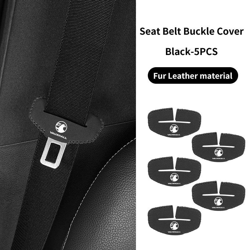 Funda de cinturón de seguridad de gamuza para interior de coche, para Vauxhall VXR, Dokker, Lodgy, Logan, Sandero, Duster, Stepway, decoración de coche, accesorios