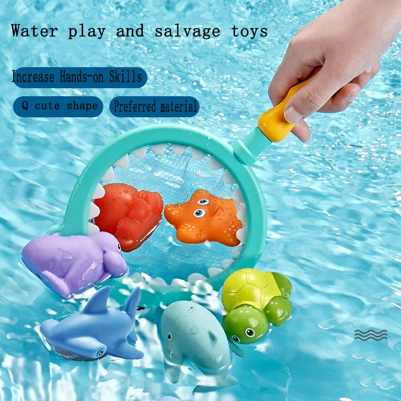 Juguetes de baño para bebés, juguetes coloridos para la bañera, juguetes de baño impermeables para niños pequeños, niñas y niños de 0 a 3 años, regalo