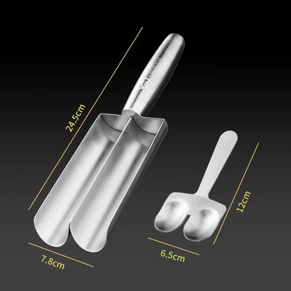 Molde de acero inoxidable para hacer albóndigas, ideal para preparar fácilmente albóndigas caseras, ensaladas y sándwiches, perfecto para cocinar en familia.