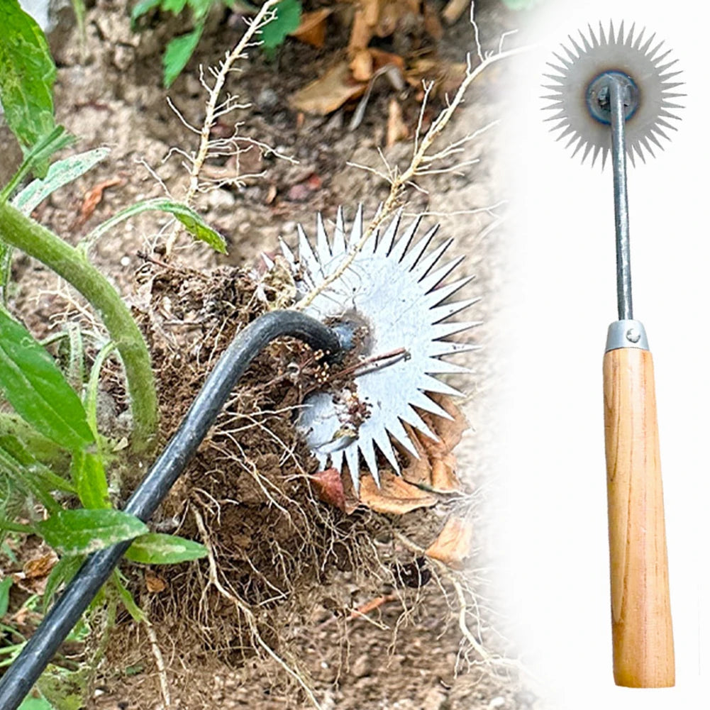 Herramientas para desmalezar, pala para plantar, rastrillo manual para césped, aflojamiento del suelo, arado, enraizamiento, extracción, excavación, herramientas agrícolas manuales.
